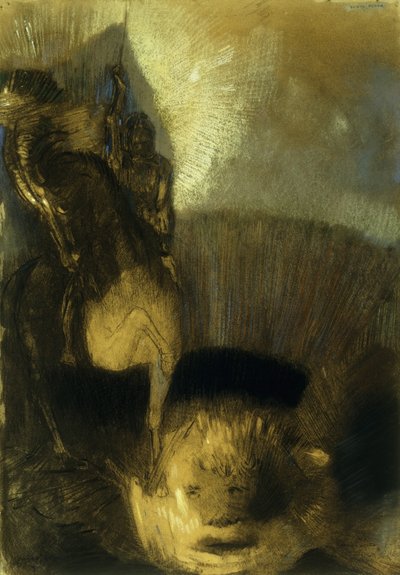 Saint Georges by Odilon Redon