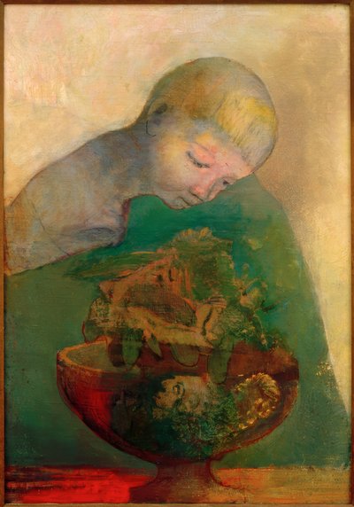 Bowl of Becoming by Odilon Redon