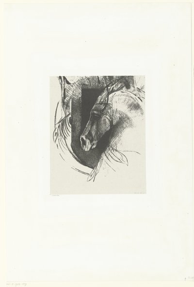 Warhorse by Odilon Redon