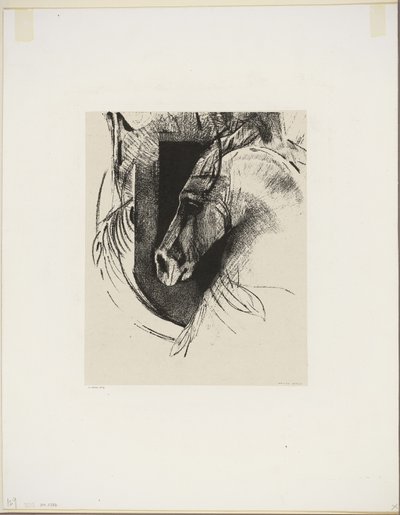 The Charger by Odilon Redon