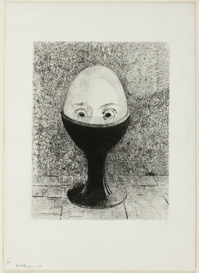 The Egg by Odilon Redon