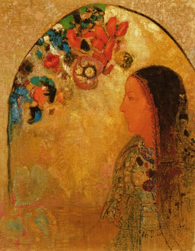 The Gothic Window by Odilon Redon