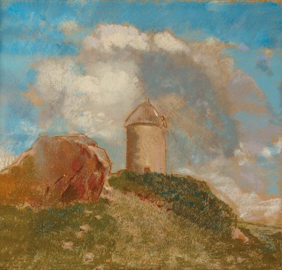 The Windmill, c.1880 by Odilon Redon