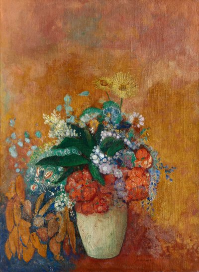 Vase of Flowers, c.1905 by Odilon Redon