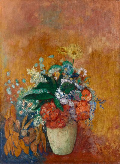 Vase of Flowers by Odilon Redon
