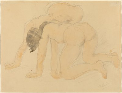 Two Nudes by Odilon Roche