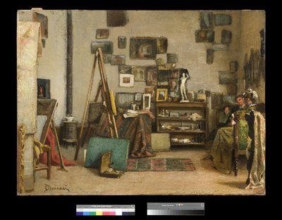 Visit to the painter