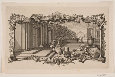 Vignette for "Thurah: Hafnia Hodierna" by Odvardt Helmoldt de Lode