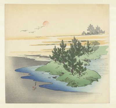 Early Morning by Ogata Gekko