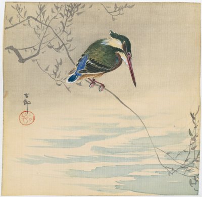 Kingfisher by Ohara Koson