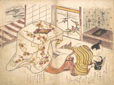 Bedroom Scene by Okumura Masanobu