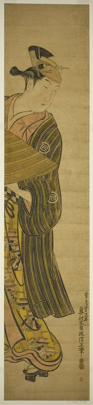 The Actor Sanogawa Ichimatsu I by Okumura Masanobu