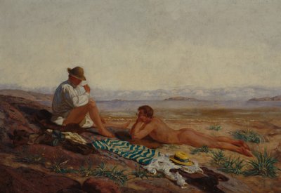 After Bathing by Olaf Isaachsen