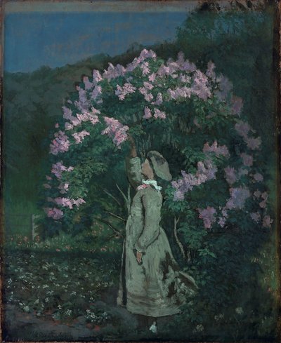 The Lilac Bush by Olaf Isaachsen