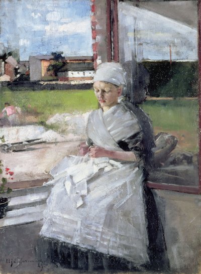 Breton Girl by Olga Boznanska
