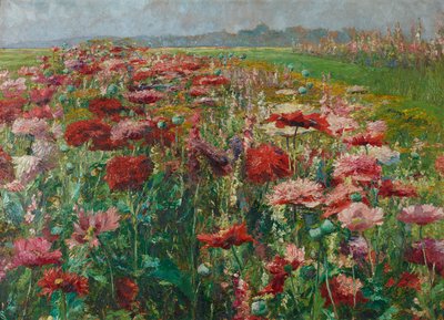 Blooming Poppy by Olga Wisinger Florian