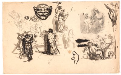 Figure and Composition Studies by Oluf Hartmann