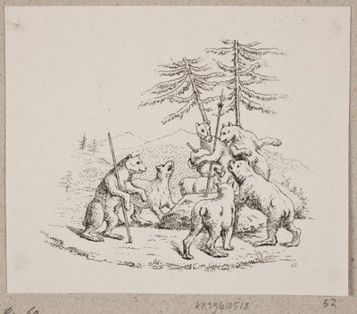 The Banished Bear by Oluf Olufsen Bagge
