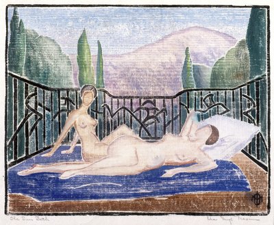 The Sun Bath by Ora Inge Maxim