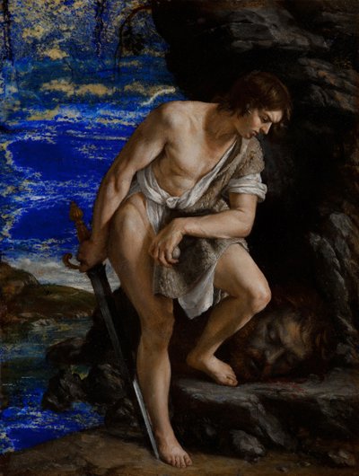 David with the Head of Goliath by Orazio Gentileschi