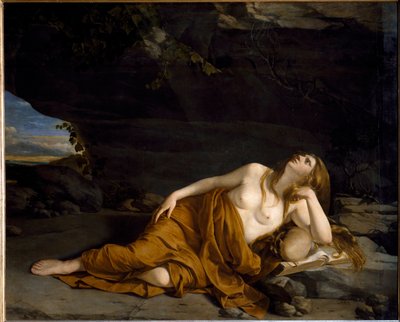 Mary Magdalene Penitent by Orazio Gentileschi