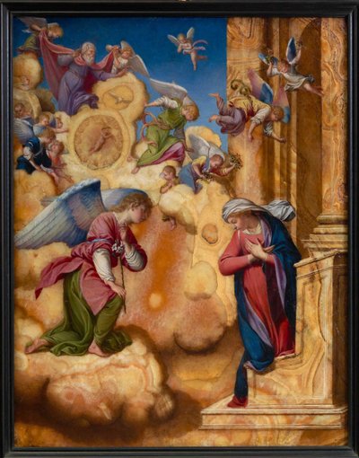The Annunciation, ca. 1600 by Orazio Gentileschi