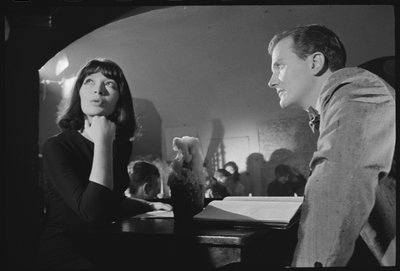 Juliette Greco with Pat Boone by Orlando Suero