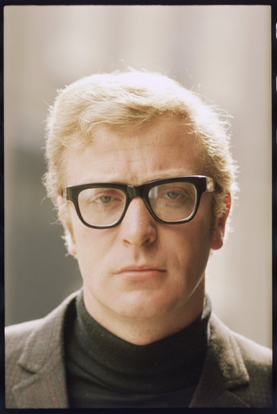 Michael Caine portrait by Orlando Suero