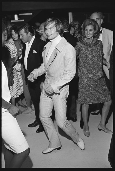 Rudolf Nureyev at a Malibu House Party by Orlando Suero
