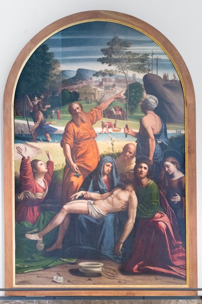 The Deposition by Ortolano (c.1488 c.1525)