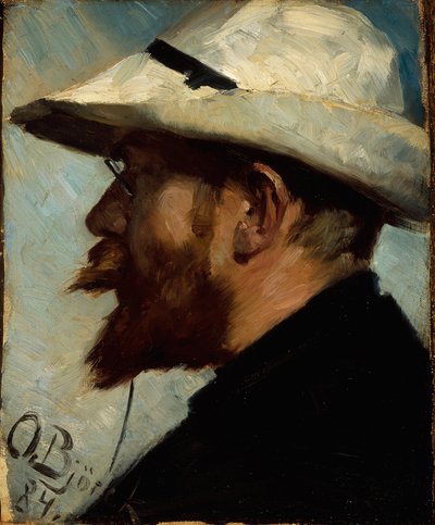 P.S. Krøyer by Oscar Gustaf Bjorck