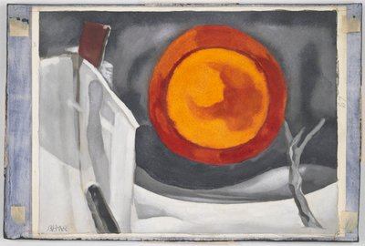 The Lamp of Sleep by Oscar Bluemner