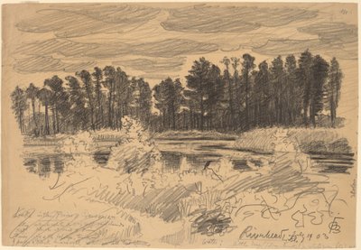 Riverhead, Long Island by Oscar F. Bluemner