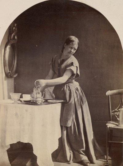 English Fashion at Breakfast, ca. 1860 by Oscar Gustav Rejlander