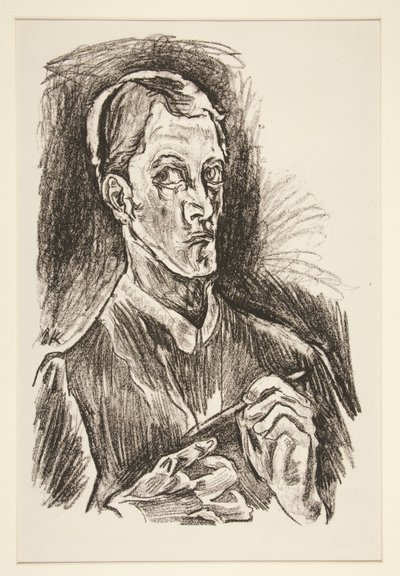 Self-Portrait by Oskar Kokoschka