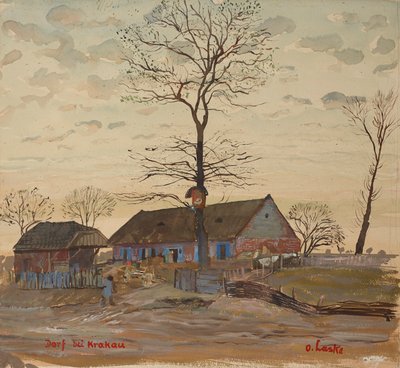 Village near Krakow by Oskar Laske