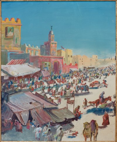 Tunis by Oskar Laske