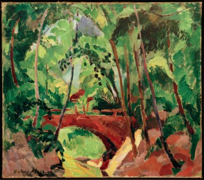 Grunewald Bridge by Oskar Moll