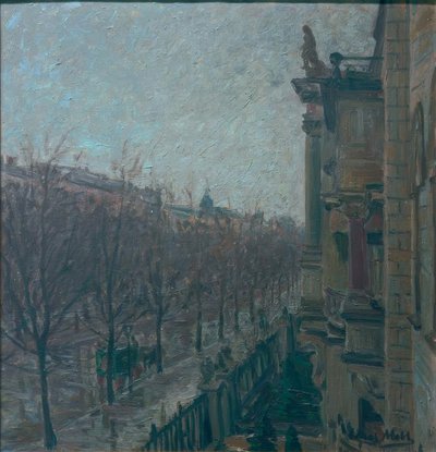 Kurfuerstendamm by Oskar Moll