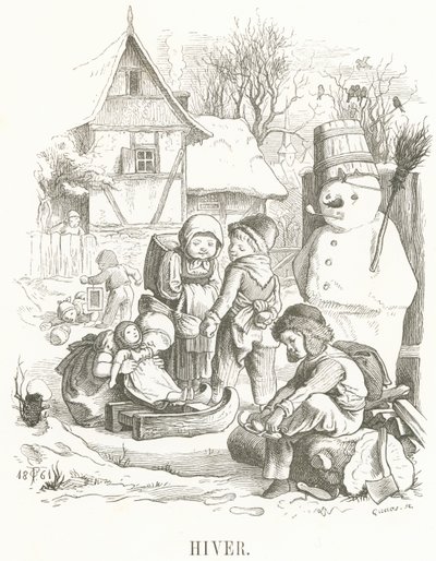 Winter by Oskar Pletsch