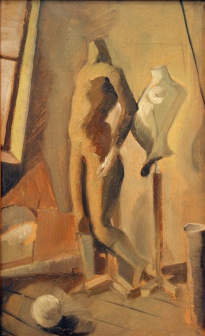 Studio Scene by Oskar Schlemmer