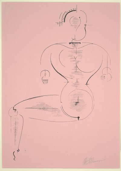 Figure H 2 by Oskar Schlemmer