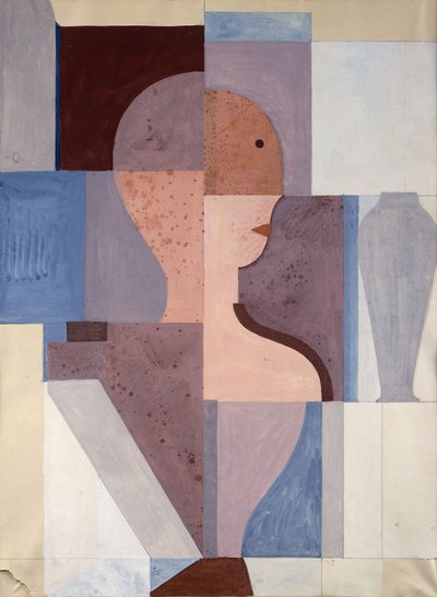 Split Half Figure to the Right by Oskar Schlemmer