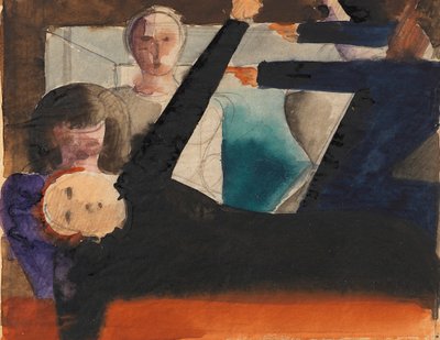 Dialogue Accusation by Oskar Schlemmer