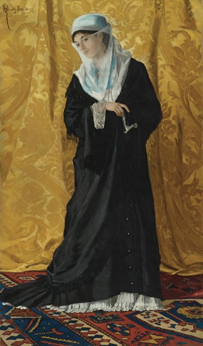 A Lady of Constantinople by Osman Hamdi Bey
