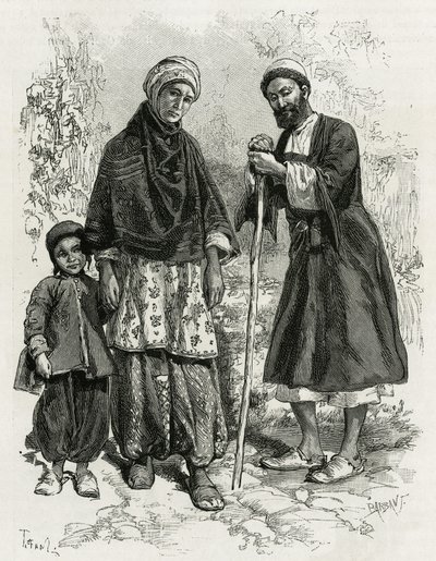 A Guebre Family by Oswaldo Tofani