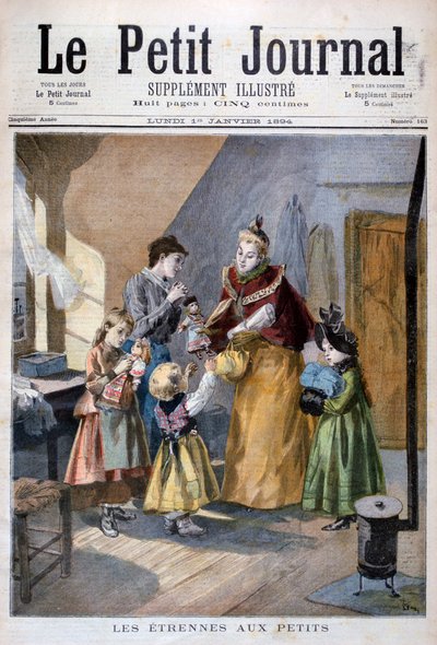 Children Receiving New Year