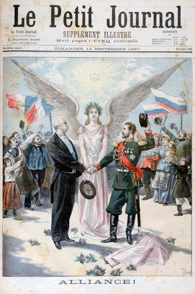 The Franco-Russian Alliance by Oswaldo Tofani