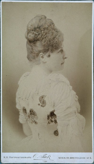 Crown Princess Stephanie of Austria by Othmar Türk von Ramstein