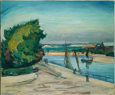 Le Havre, Port Entrance by Othon Friesz